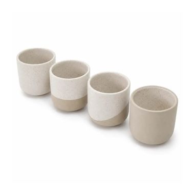Juego de tazas de café Reclay de 150 ml de Ecológica Personalizada 6126433
