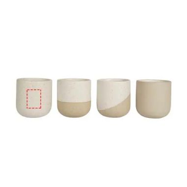Juego de tazas de café Reclay de 150 ml de Ecológica Personalizada 6126433