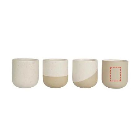 Juego de tazas de café Reclay de 150 ml de Ecológica Personalizada 6126433
