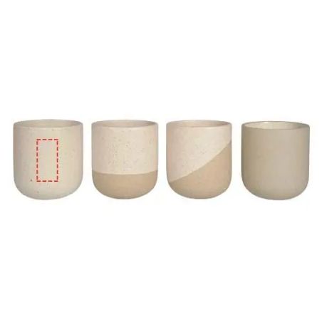 Juego de tazas para té y matcha Reclay de 350 ml de Ecológica Personalizada 6126434