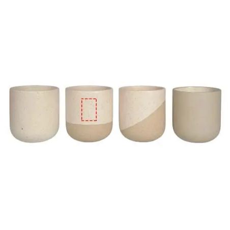 Juego de tazas para té y matcha Reclay de 350 ml de Ecológica Personalizada 6126434