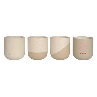 Juego de tazas para té y matcha Reclay de 350 ml de Ecológica Personalizada 6126434