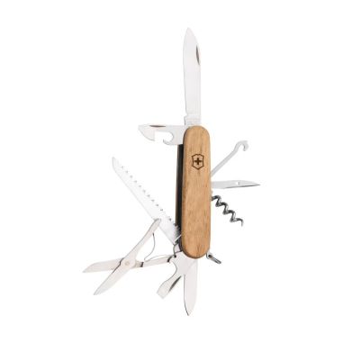 Victorinox Huntsman Wood pocket knife in a gift box Ecológica Personalizada 10263424