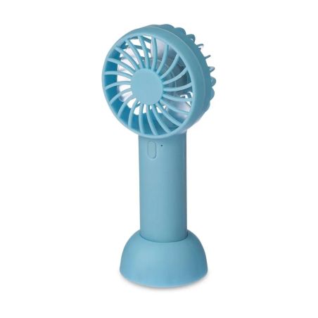 Ventilador mano ABS 600 mAh USB-C soporte plegable