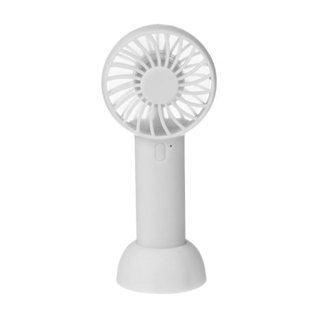 Ventilador mano ABS 600 mAh USB-C soporte plegable