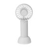 Ventilador mano ABS 600 mAh USB-C soporte plegable - Imagen 1