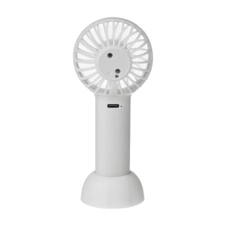 Ventilador mano ABS 600 mAh USB-C soporte plegable