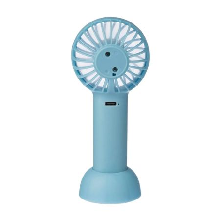 Ventilador mano ABS 600 mAh USB-C soporte plegable
