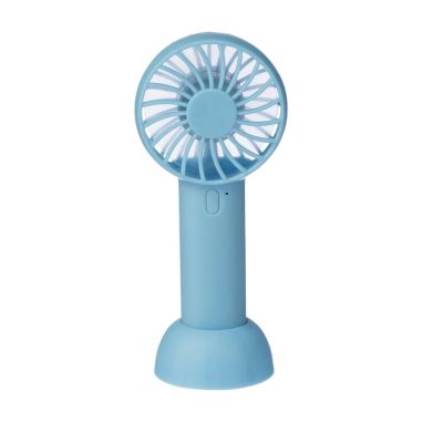 Ventilador mano ABS 600 mAh USB-C soporte plegable