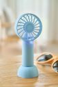 Ventilador mano ABS 600 mAh USB-C soporte plegable - Imagen 16