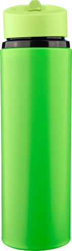 Bidón acero reciclado Zeno 500 ml con pajita
