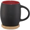 Taza cerámica mate 400 ml base madera posavasos 10.4 cm - Imagen 19