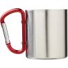 Taza isotérmica 200 ml mosquetón doble pared inox - Imagen 23