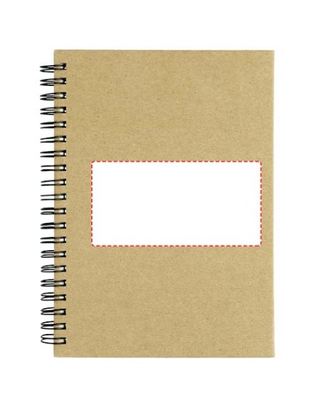 Libreta espiral papel reciclado 60 hojas