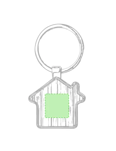 Llavero Personalizado Ecológico 81025