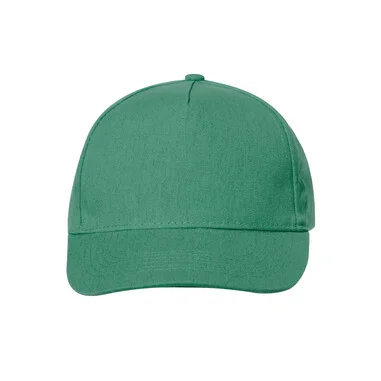 Gorra 5 paneles de algodón reciclado y RPET