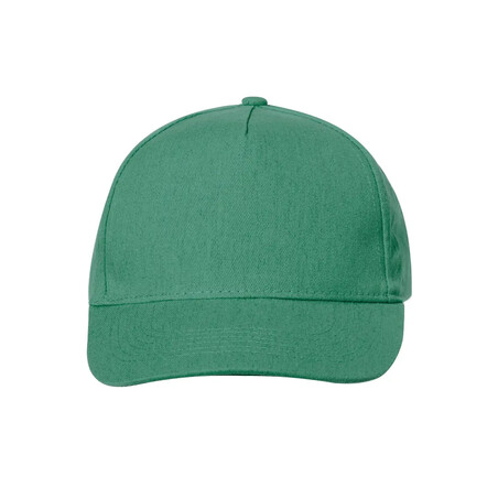 Gorra 5 paneles de algodón reciclado y RPET