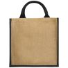 Bolsa tote yute laminado fuelle asas algodón 10kg 30x19x30 - Imagen 13