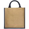 Bolsa tote yute laminado fuelle asas algodón 10kg 30x19x30 - Imagen 19