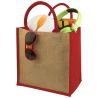 Bolsa tote yute laminado fuelle asas algodón 10kg 30x19x30 - Imagen 27