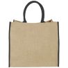 Bolsa de yute con bordes de color - Imagen 16