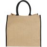 Bolsa de yute con bordes de color - Imagen 17