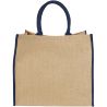Bolsa de yute con bordes de color - Imagen 25
