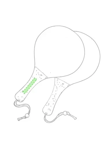 Palas Playa Personalizado Ecológico 81099