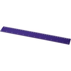 Regla plástico rígido 30 cm doble escala
