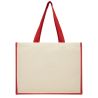 Bolsa tote Varai de lona y yute 23 L - Imagen 16