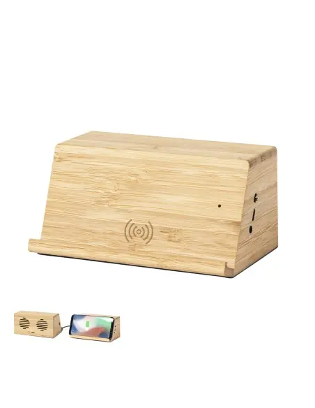 Altavoz Cargador Personalizado Ecológico 81144