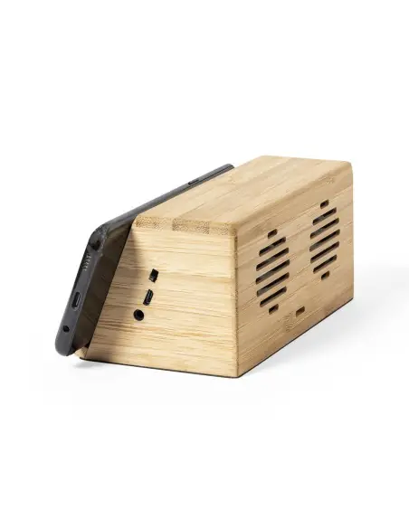 Altavoz Cargador Personalizado Ecológico 81144