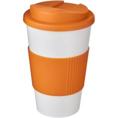 Vaso Americano 350 ml con tapa antigoteo