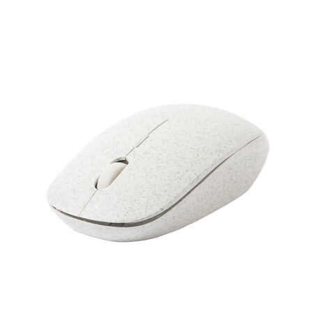 Ratón inalámbrico de caña de trigo ergonómico