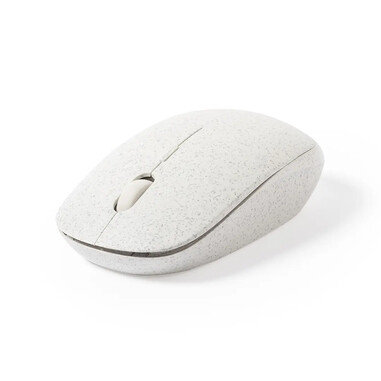 Ratón inalámbrico de caña de trigo ergonómico