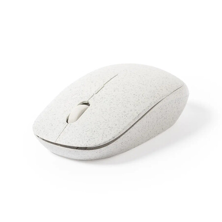 Ratón inalámbrico de caña de trigo ergonómico