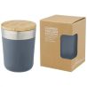 Vaso acero inox 18/8 vacío cobre 330 ml tapa bambú LFGB - Imagen 23