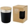 Vaso acero inox 18/8 vacío cobre 330 ml tapa bambú LFGB - Imagen 39