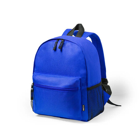Mochila infantil RPET 600D con bolsillos laterales