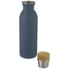 Botella deportiva acero inox 18/8 650 ml tapa bambú LFGB - Imagen 18