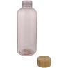Botella plástico reciclado 650 ml tapa bambú libre BPA LFGB - Imagen 16