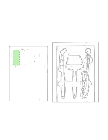 Set Vinos y Quesos Personalizado Ecológico 86994