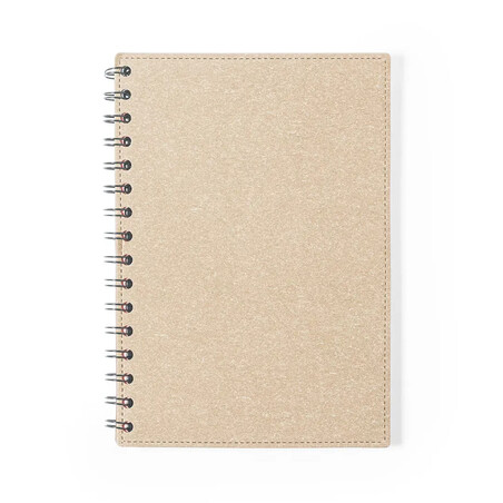 Libreta de anillas A5 de cartón reciclado
