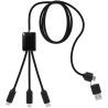 Cable extensible 5 en 1 ABS PET reciclado logo luminoso - Imagen 13