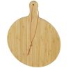 Tabla cortar bambú redonda 30,5 cm mango 8 cm - Imagen 18