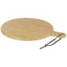 Tabla cortar bambú redonda 30,5 cm mango 8 cm - Imagen 28