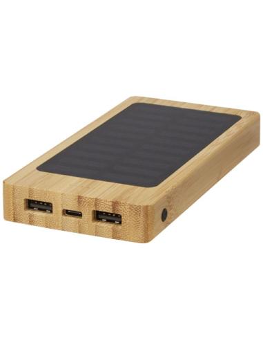 Batería externa solar de bambú de 8000 mAh "Iliti"