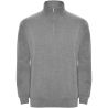 Sudadera media cremallera cuello alto canalé unisex - Imagen 42