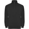 Sudadera media cremallera cuello alto canalé unisex - Imagen 46