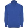 Sudadera media cremallera cuello alto canalé unisex - Imagen 55